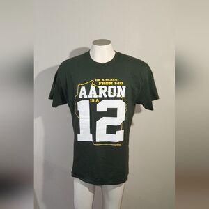 Green Bay Packers Tee Aaron Rodgers Men's Size Medium